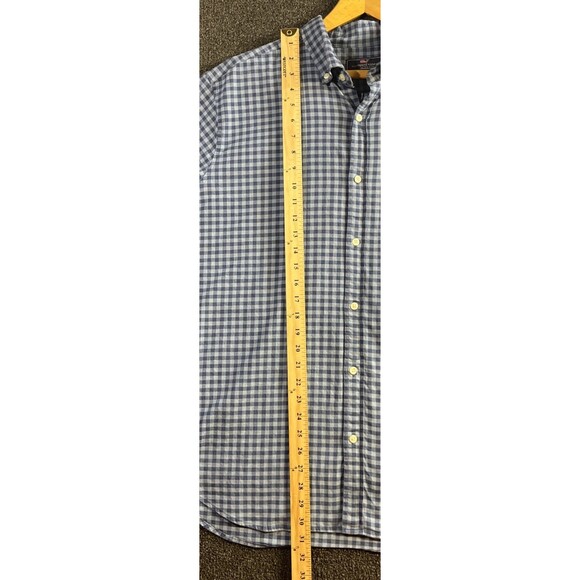 Vineyard Vines Long Sleeve Shirt Men’s XL Classic Fit Tucker‎ Shirt Blue Plaid - Picture 7 of 9